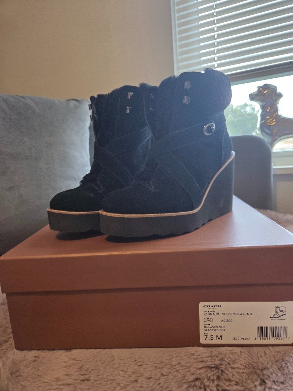 Coach Wedge Boots
